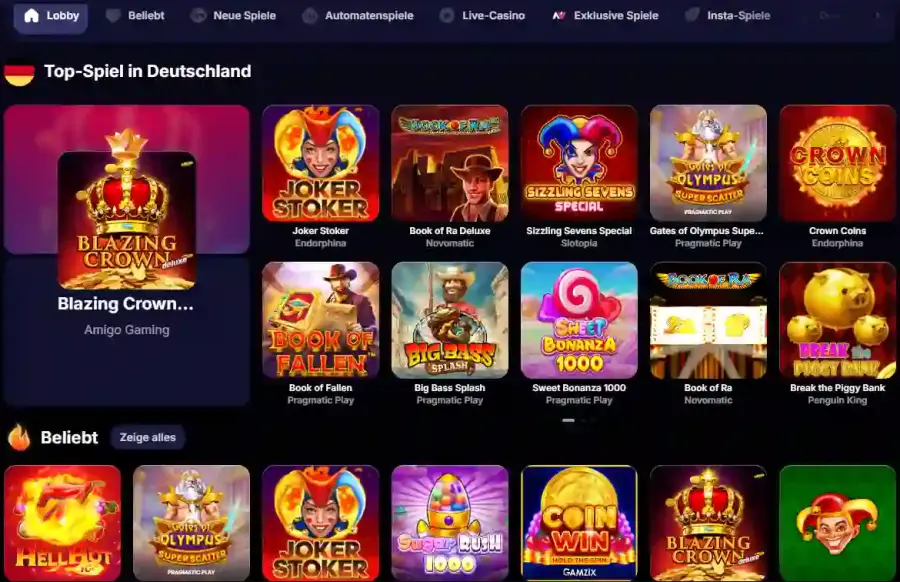 Nvcasino casino app